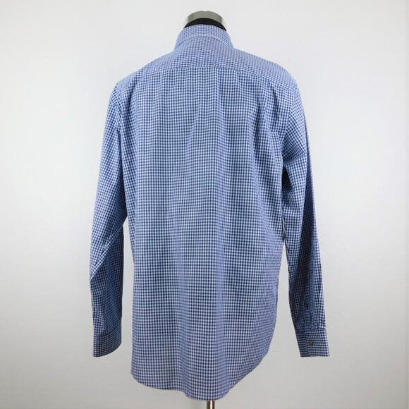 Van Heusen Cotton Polyester Long Sleeve Button Shirt Mens 17-17.5 XL - Picture 3 of 6